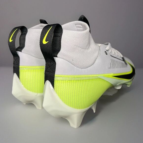Nike Vapor Edge Pro 360 2 Football Cleats Pure Platinum Black DA545600 Size 11.5